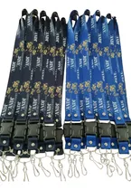 Comprar 50 Portagafetes Lanyards 25 Mm C\u002F Broche Y Bandola Giratoria