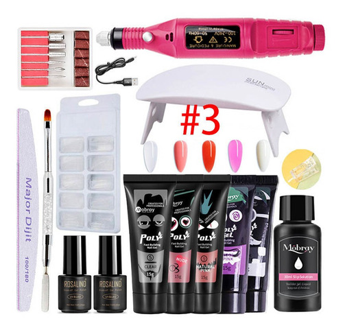Uñas Set Uv Led Secador De La Lámpara Esmalte De Uñas Gel