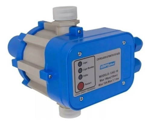 Controlador Automatico De Pressao De Agua Cae10 - Eletroplas