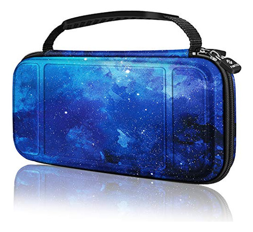 Estuche Rigido Asa Para Switch Lite Diseño Cielo Estrellado