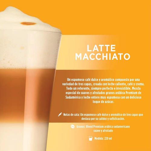 Imagen 6 de 7 de Cápsulas Nescafé Dolce Gusto Latte Macchiato Oficial