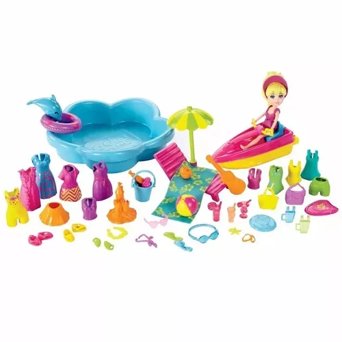 Polly Pocket Conjunto As Melhores Férias Totalmente Tropical - Mattel - A  sua Loja de Brinquedos, 10% Off no Boleto ou PIX