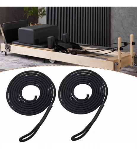 2 Peças Pilates Reformer Pull Ropes Components 102 Em