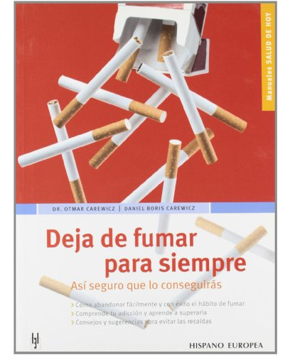 Libro Deja De Fumar Para Siempre De Otmar Carewicz, Daniel B