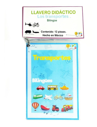 Tarjetas Didácticas De Transportes