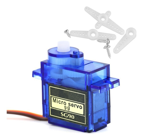 Tecneu 2 Servomotor Micro Sg90 1.6kg Servo Motor Arduino