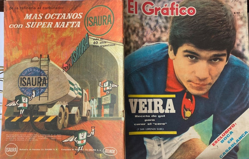 Revista Antigua El Gráfico N° 2447 Fútbol 1966 Cb