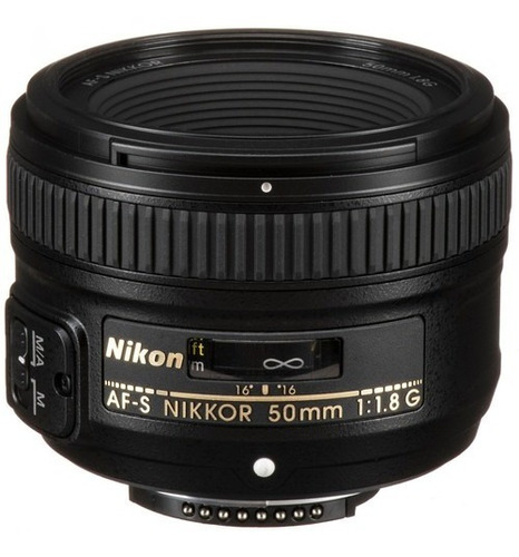 Lente Nikon Af-s Nikkor 50mm F/1.8g + Nf-e *