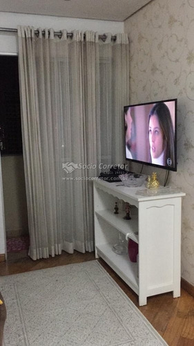 Imagem 3 de 15 de Apto 55m² Cond. Residencial Das Rosas - Gopouva - Apartamento A Venda No Bairro Vila Paulista - Guarulhos, Sp - Sc00091