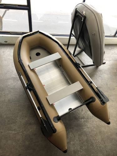 Imagen 2 de 15 de Bote Inflable Coralsea - Hifei Hsd 320 15hp Piso Aluminio Ap