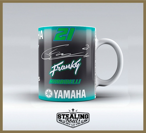 Taza Fierrera Motogp - Franco Morbidelli | Yamaha / Franky