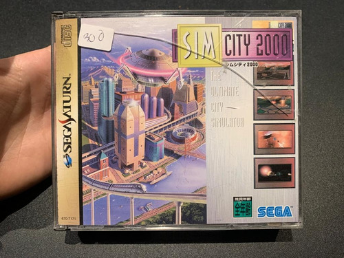 Simcity 2000 Sega Saturn (Usado)