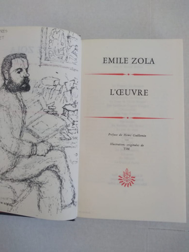 Imagen 2 de 2 de L'oeuvre - Zola - Fasquelle S/f - U - T D