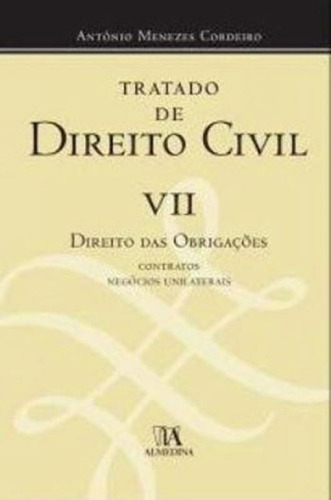 Livro Tratado De Direito Civil - Vol 07