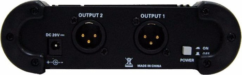 Fuente De Alimentación Phantom Moon +48v Mic Condenser 2ch