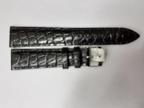 Malla Morellato Cuero Negro 20mm Croco U0751.1920mm