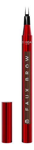 Lapiz De Cejas Efecto 3d Infallible Faux Brow L'oréal Paris Brunette