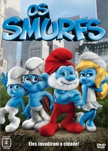 Dvd Os Smurfs - Lacrado 