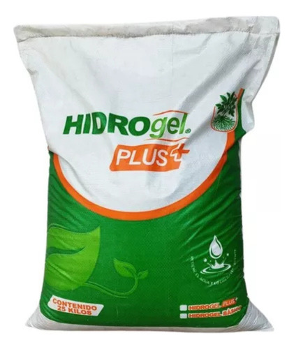 Hidrogel Poliacrilato Agua Solida Saco 25kg