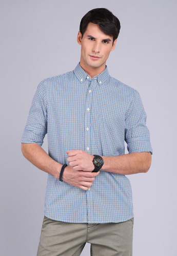 Camisa Oxford Rayas Manga Larga Arrow Cm3012sve