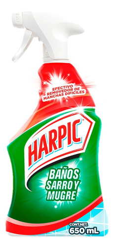 Harpic® Baños Sarro Y Mugre, Limpiador Líquido 650 Ml