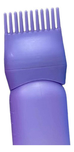 2 Botella Aplicadora Con Peine Para Raíces, Botella Violeta