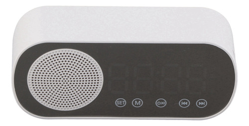- Reloj Despertador Digital Hifi Fm Radio Recargable