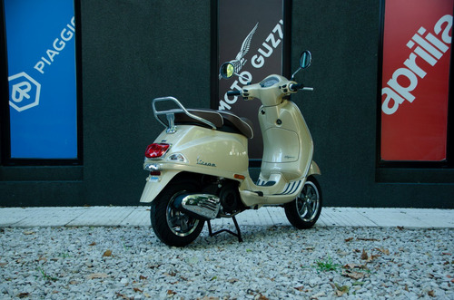 Imagen 3 de 15 de Scooter Vespa Elegante Vxl 150cc Beige 0km Cuotas Garantia