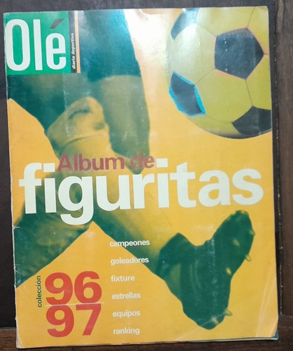 Album De Figuritas ** Ole 96-97 **