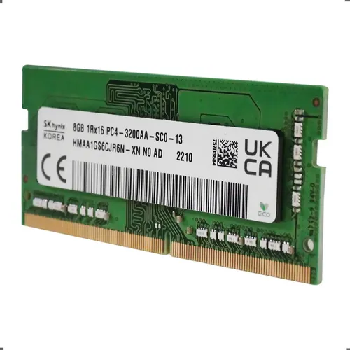 Memória Ram Sk Hynix 8gb Ddr4 3200 Mhz Notebook | MercadoLivre