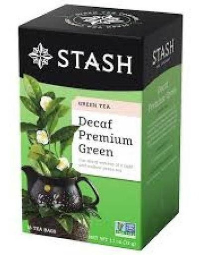 Té Stash Descafeinado Premium Green Caja X 18 Und