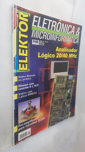 Elektor Eletrônica & Microinformática 19 - Analisador Lógico (Usado)