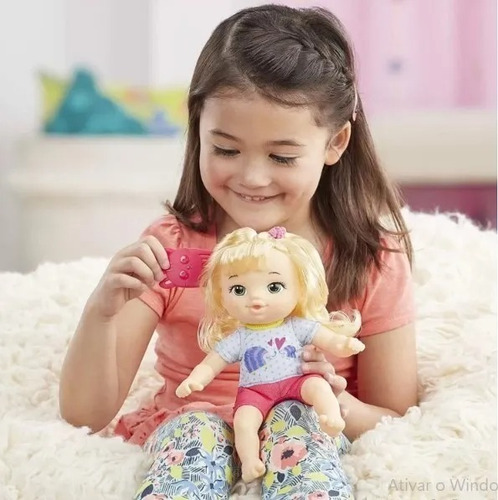 Imagem 3 de 4 de Baby Alive Littles Equipe De Aventuras Loira E6646 Hasbro
