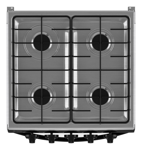 Cocina De Piso A Gas 51 Cm Negro Mabe Cmc5100na1 Negro