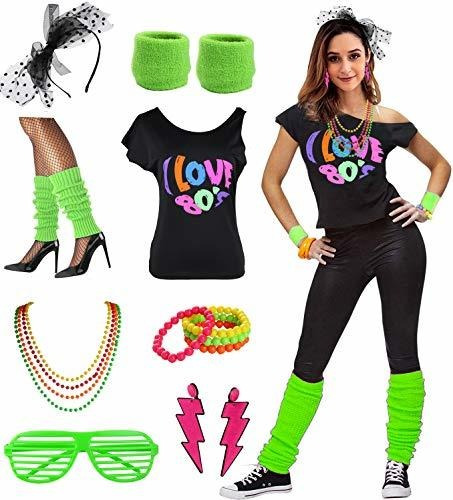 Disfraz Accesorios 80's Disco Mujeres.