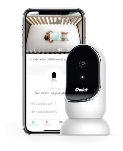 Monitor De Bebés Owlet Cam Smart Con Vídeo En Hd - Cámara