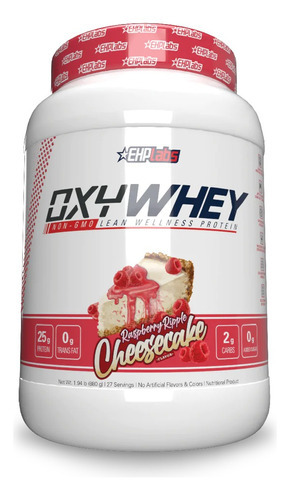 Ehp Labs Oxywhey Lean Wellness Protein Non-gmo 880g Sabor Raspberry Ripple