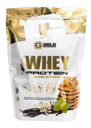 Whey Protein  100%   5lbs  Gold Nutrition. Outlet