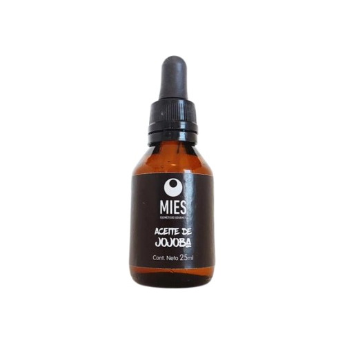 Aceite Jojoba Puro 25ml Mies Vegano - Pelo Rostro Cuerpo