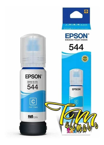 Tinta Epson Original 544 Cyan