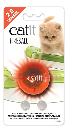 Juguete Interactivo Para Gatos Catit Senses 2.0 Fireball Con