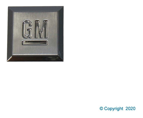 Emblema Gm Pta Lat Del Mark Of Excellence Orig Gm Parts