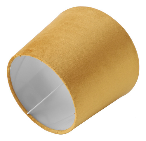 Lámpara Decorativa Cónica De Terciopelo E27 E14 De Tela