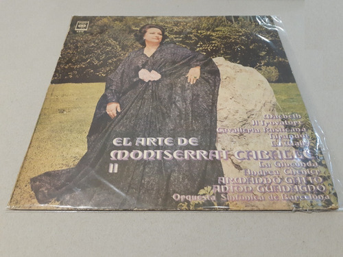 El Arte De Montserrat Caballé Ii Lp Vinilo 1975 Nacional Vg