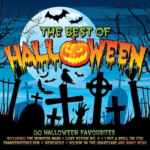 Cd: Halloween: O Melhor Dos 50 Favoritos Do Dia Das Bruxas/v