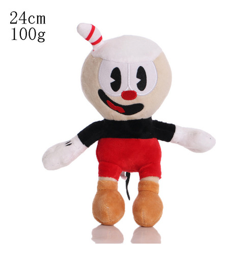 8pcs Cuphead Mugman Peluche Muñeca Juguete Cumpleaño Regalo