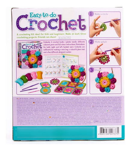 Juego De Crochet Fácil De Hacer De 4m