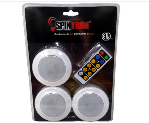 Lámparas Led Para Gabinetes 3pzs Spintron