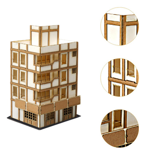 1/144 Modelo De Construcción De Edificios Estilo A