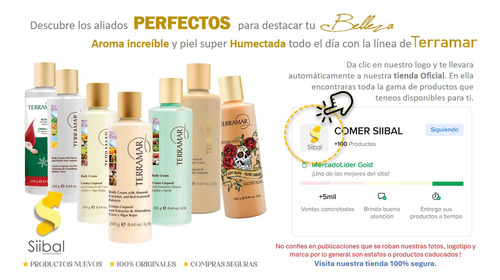 Crema Corporal De Grosella, Lirio Y Geranio Terramar /245 G.